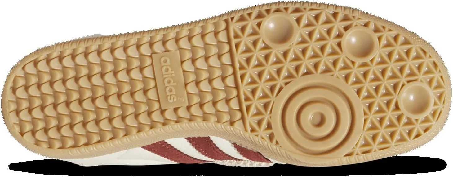 Adidas Orininals Samba Long Tongue - Women's (JS3541, Preloved Ruby/Wonder White/Gold)