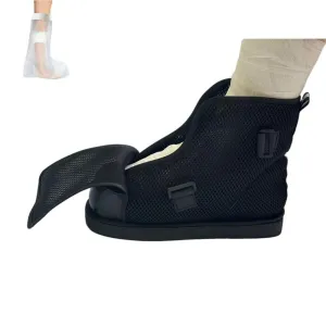 Adjustable Walking Boots Recovery Cast Shoe Covers,Lightweight Medical Walking Boot,Fracture Shoes,Medical Boots for Men or Women（Small）