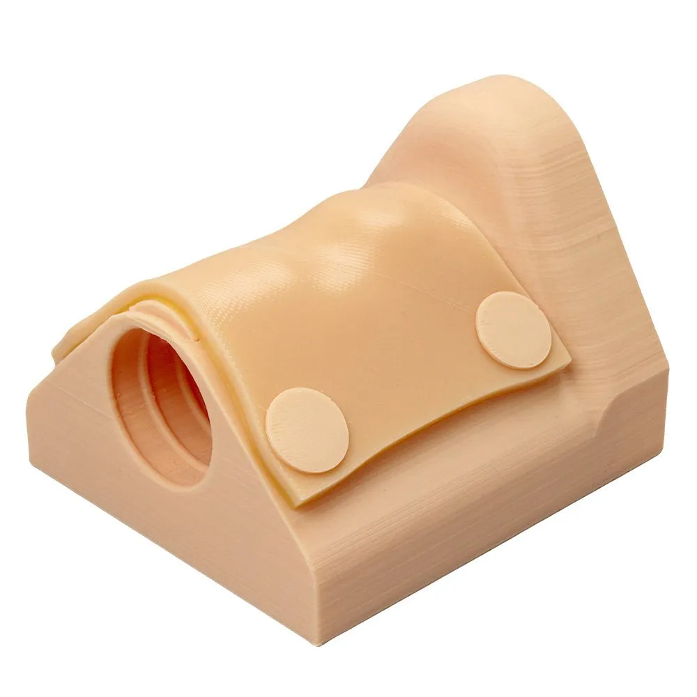 Adult Cricothyrotomy (Cric Cricoid) Trainer w/Active Bleeding - Made in The USA
