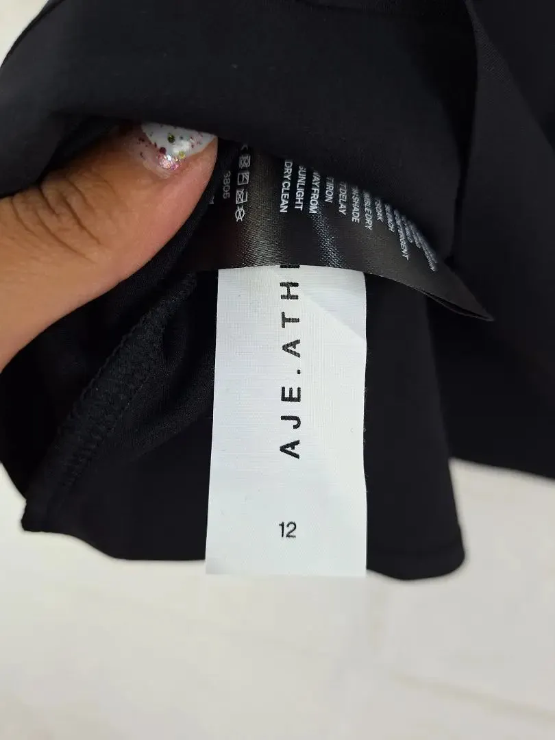 Aje.athletica Breathable Mesh Back Tank Top Size 12