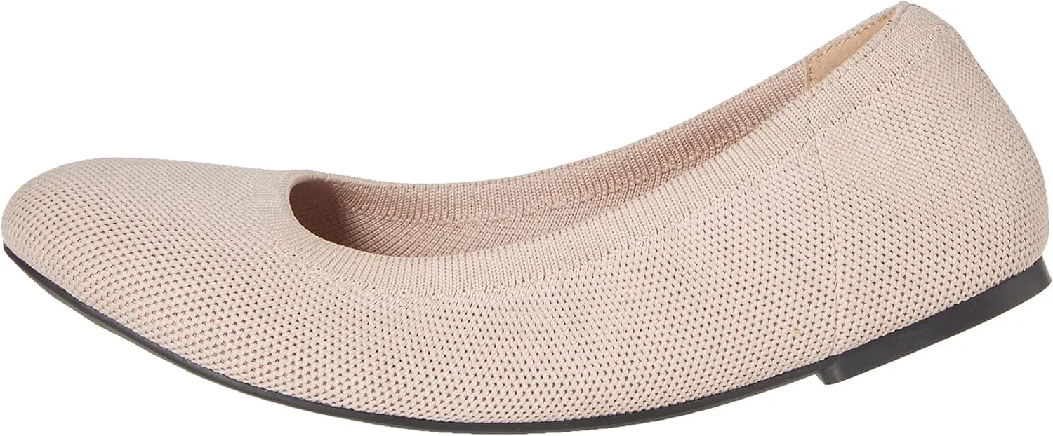 Amazon Essentials Women's Knit Ballet Flat