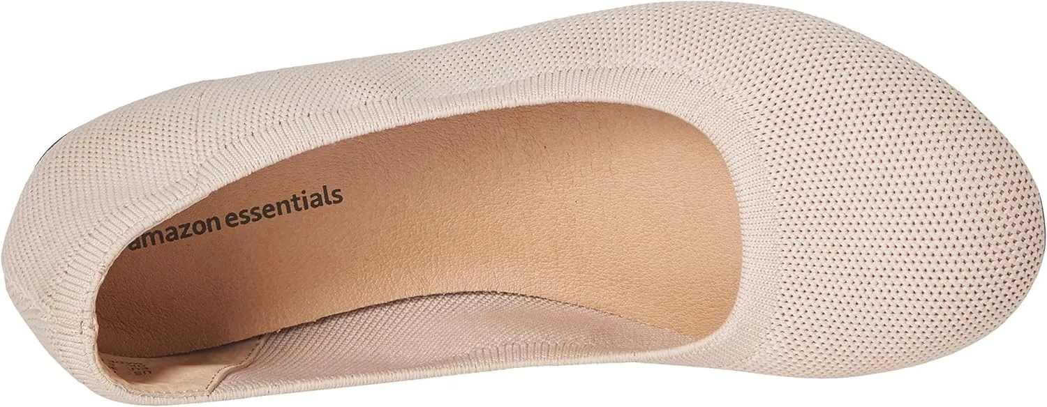 Amazon Essentials Women's Knit Ballet Flat