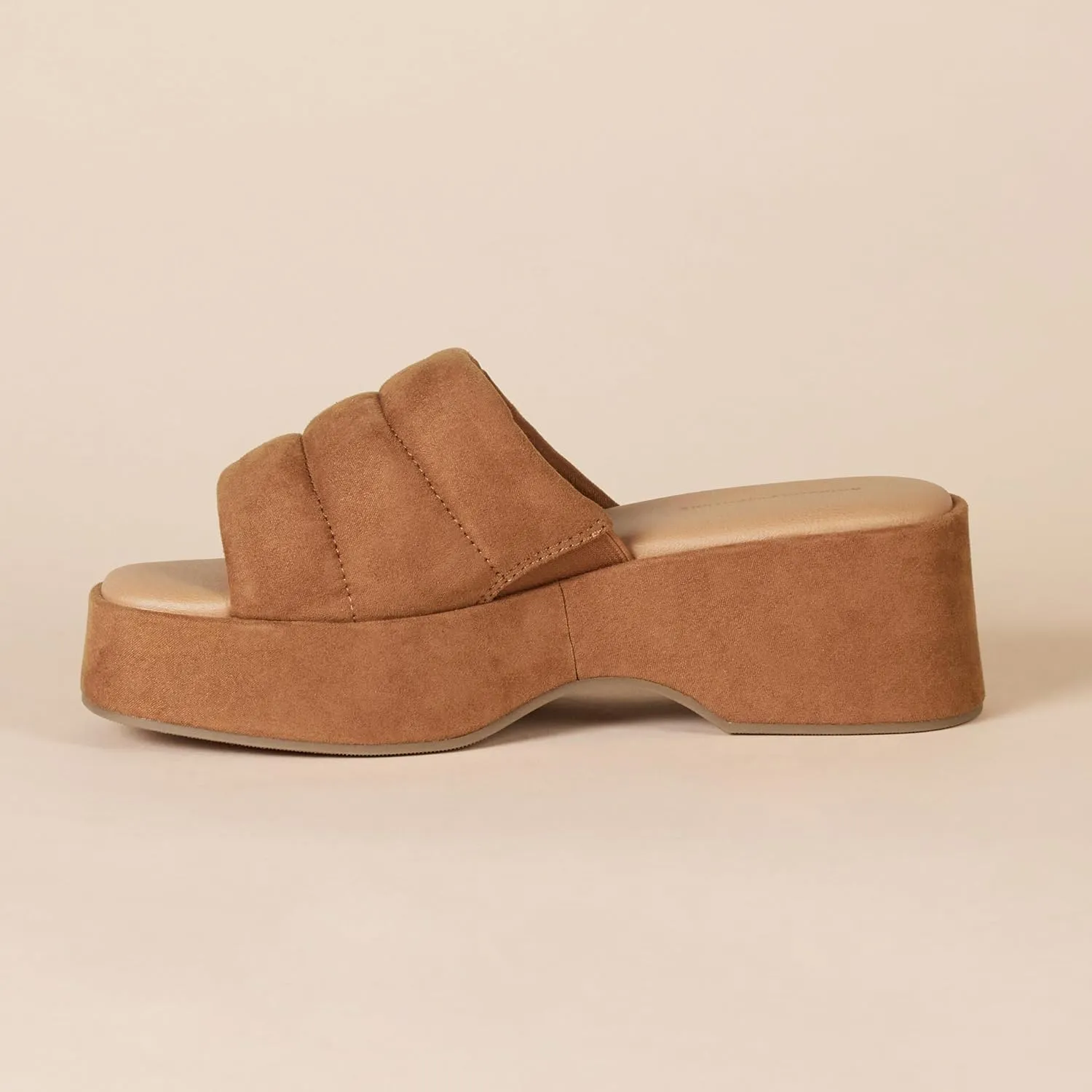 Amazon Essentials Women's Platform Slide On Sandal