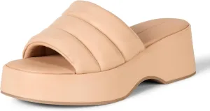 Amazon Essentials Women's Platform Slide On Sandal