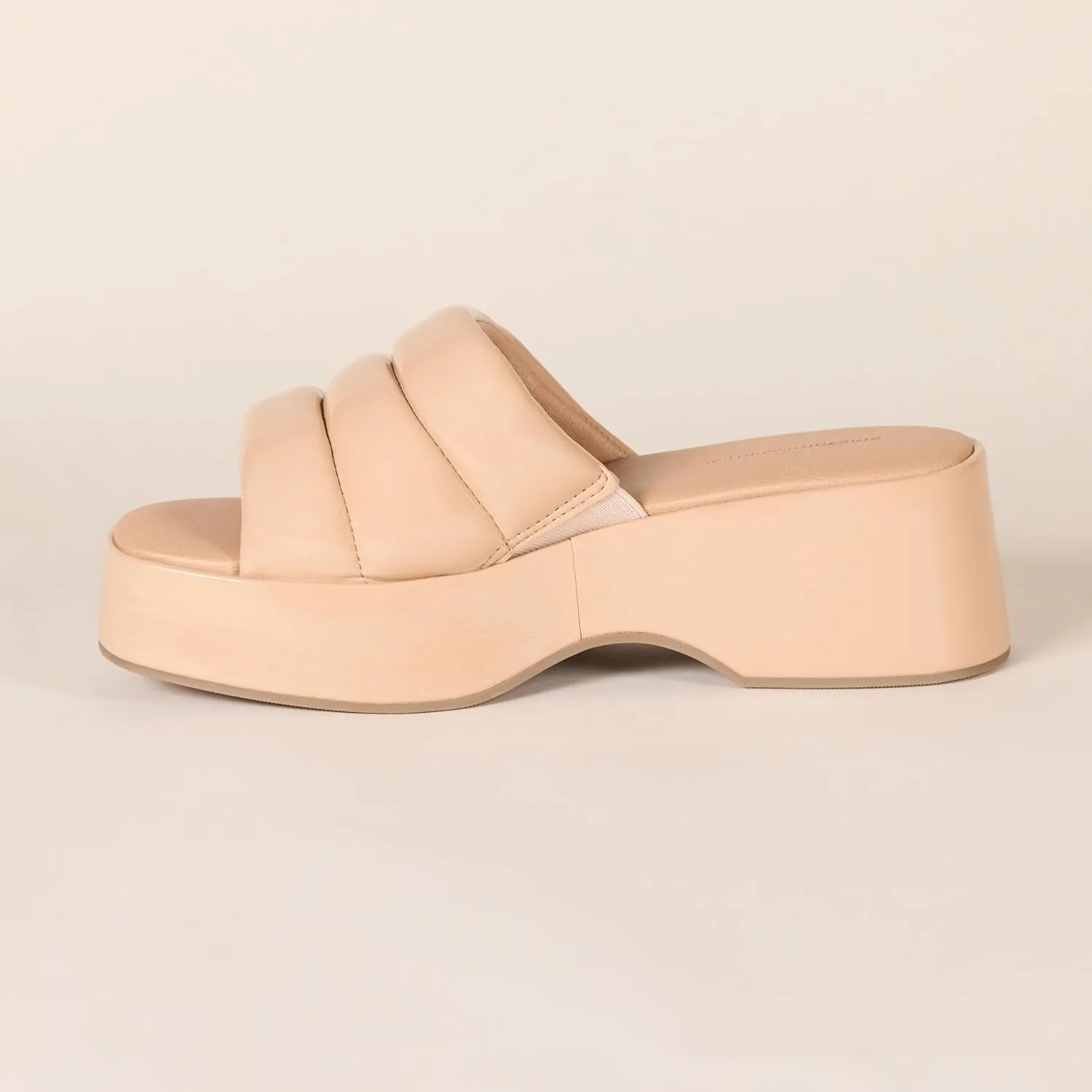 Amazon Essentials Women's Platform Slide On Sandal