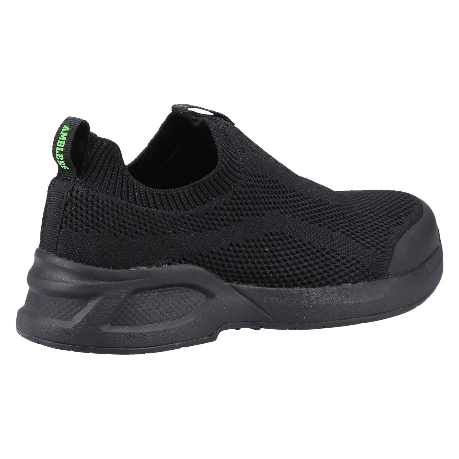 Amblers Safety 609 Polyester Women's Black Safety Trainers
