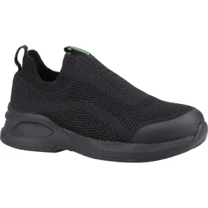 Amblers Safety 609 Polyester Women's Black Safety Trainers