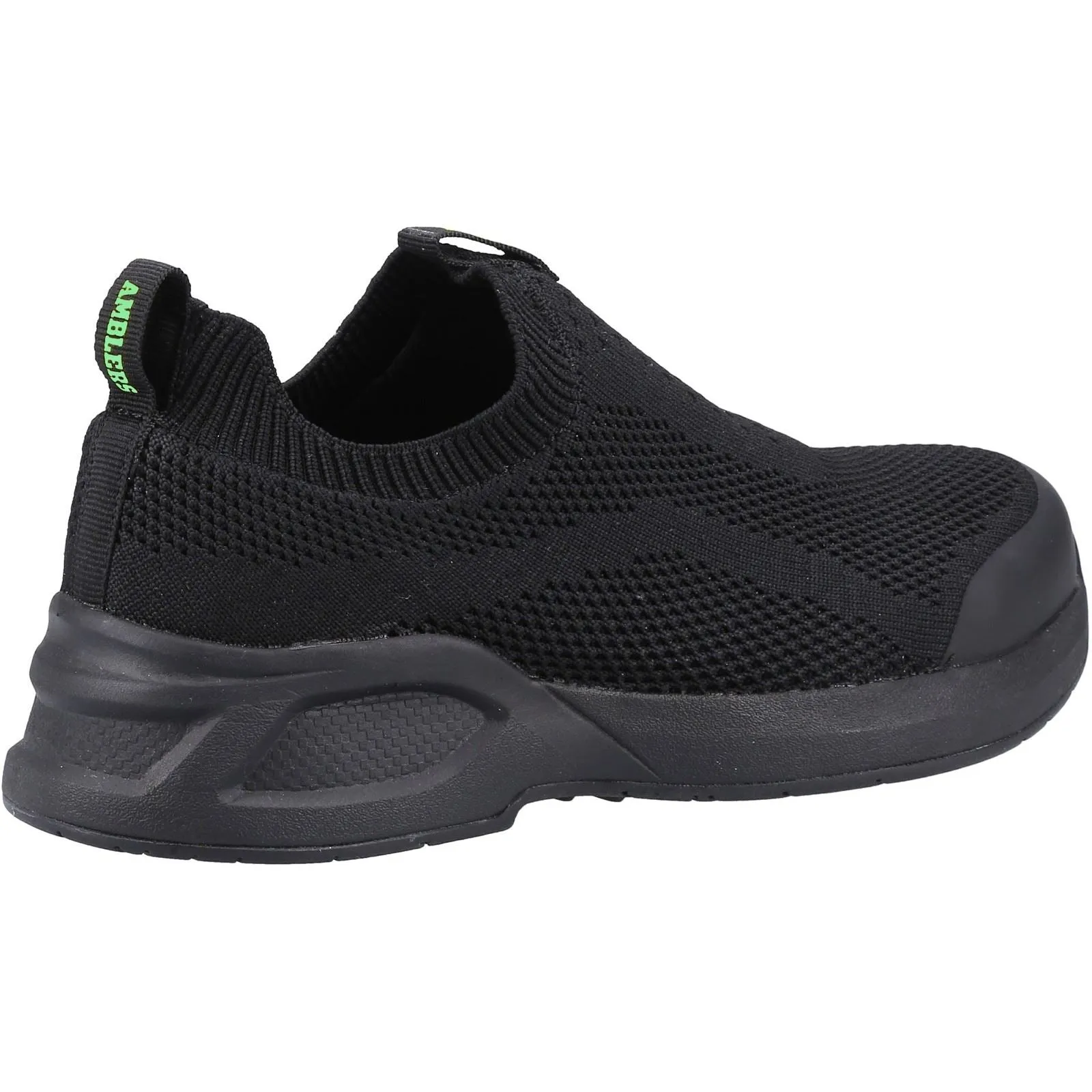 Amblers Safety 609 Polyester Women's Black Safety Trainers