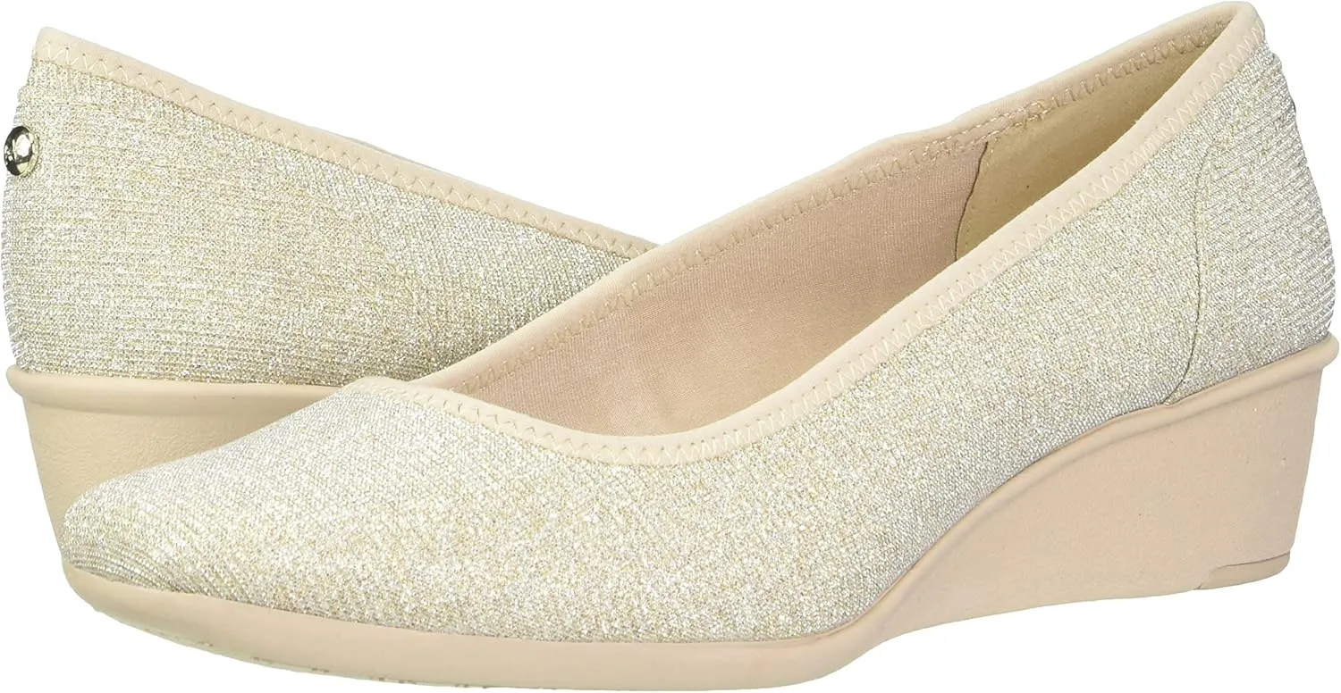 Anne Klein Women's Wisher Wedge Pump