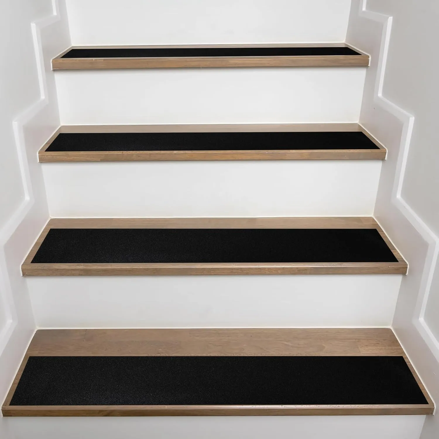 Anti Slip Tape Black - 12Inch x 30FT Non Skid Ramp for Outdoor, High Traction Abrasive Adhesive Anti Slip for Stairs Step