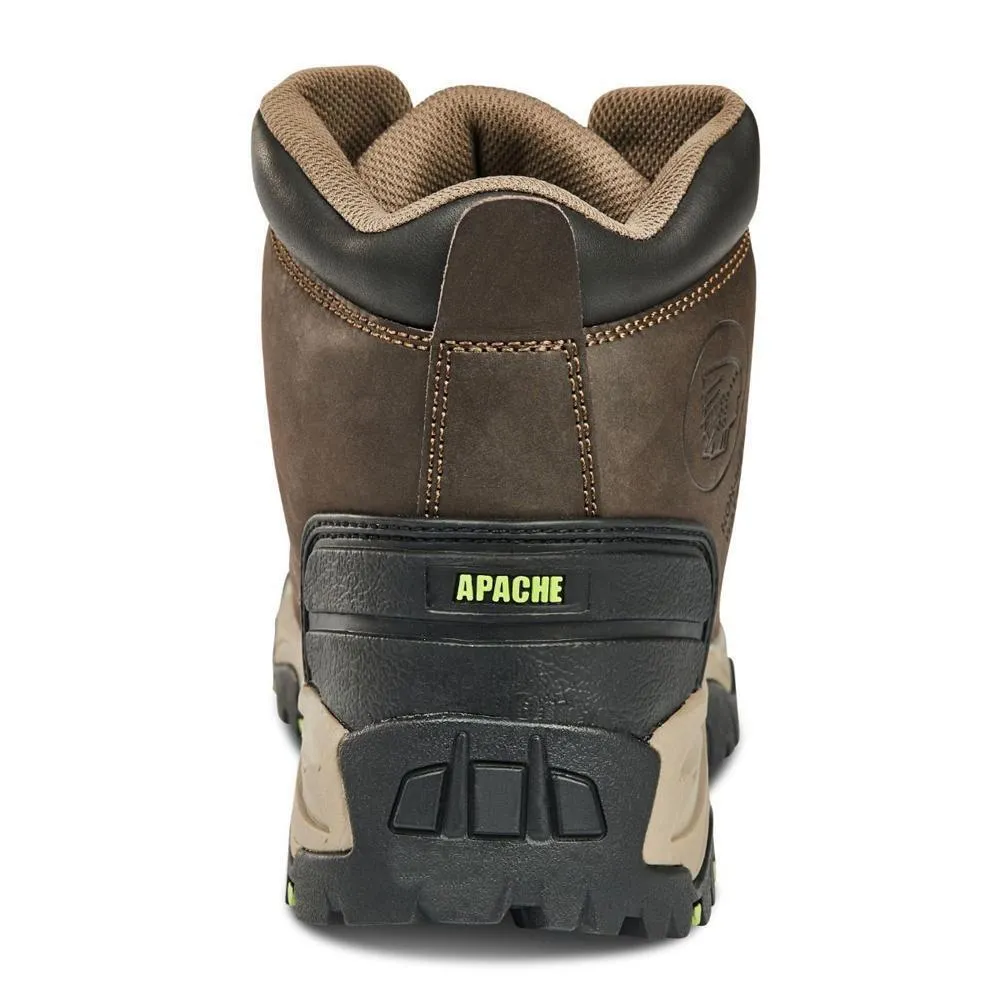 Apache Neptune Brown Composite Toe Thinsulate Mens Safety Boots