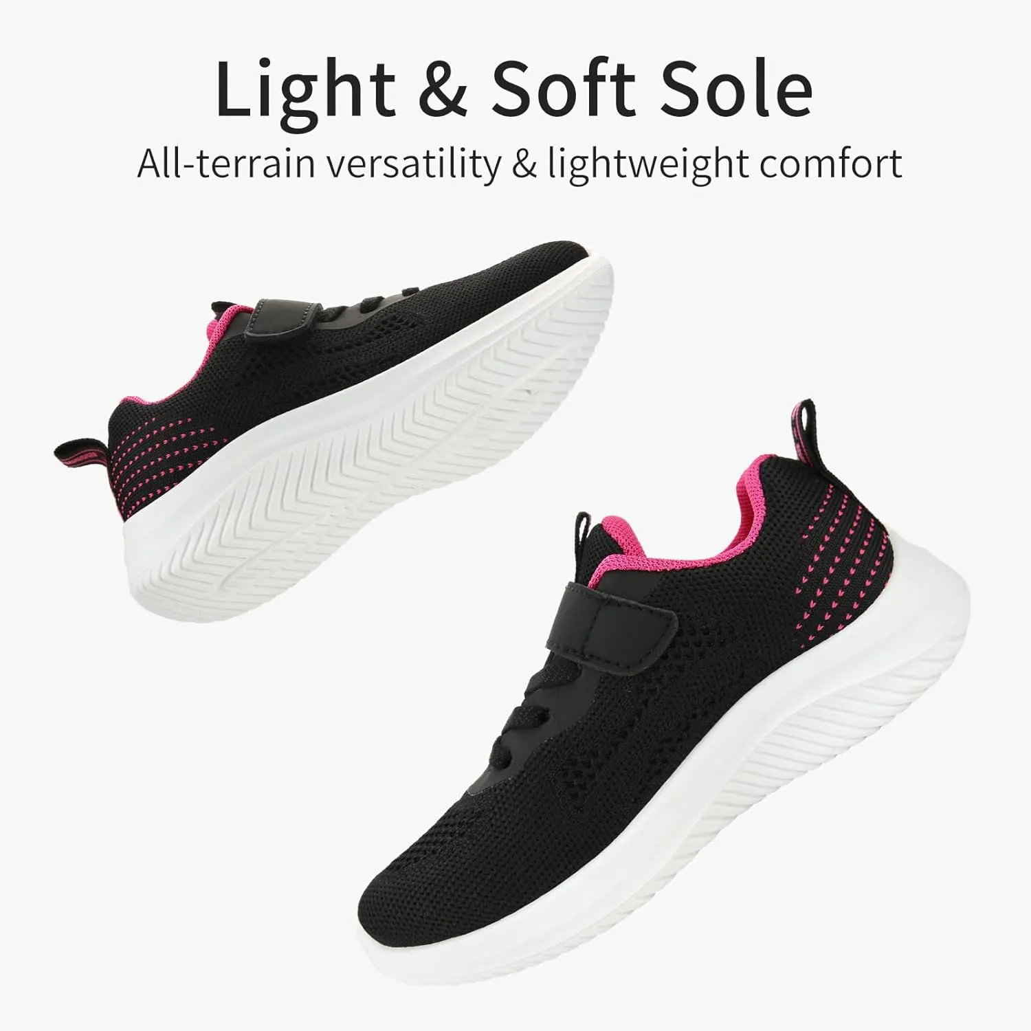 Apawwa Boys Girls Sneakers Lightweight Sneaker for boy Kids Breathable Tennis Shoes for Toddler/Little Kids/Big Kids