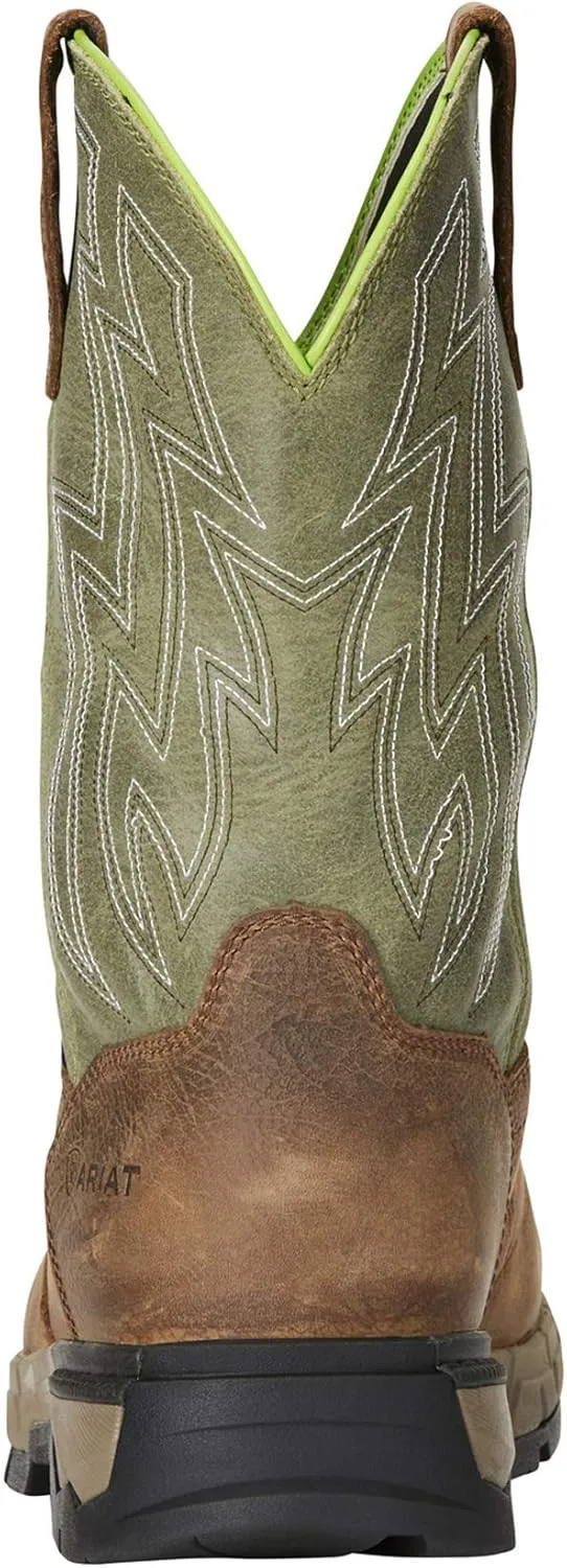 Ariat Heritage Roughstock Western Boot - Men's Square Toe Leather Work Boot