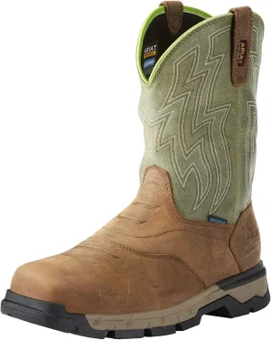 Ariat Heritage Roughstock Western Boot - Men's Square Toe Leather Work Boot
