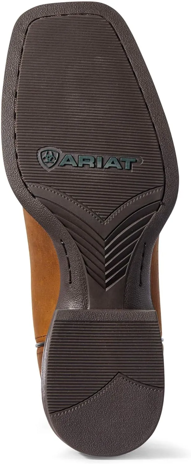 ARIAT Men's Sport Cool Venttek Dark Tan 11" Two Tone Tan Top Cowboy Boot Brown