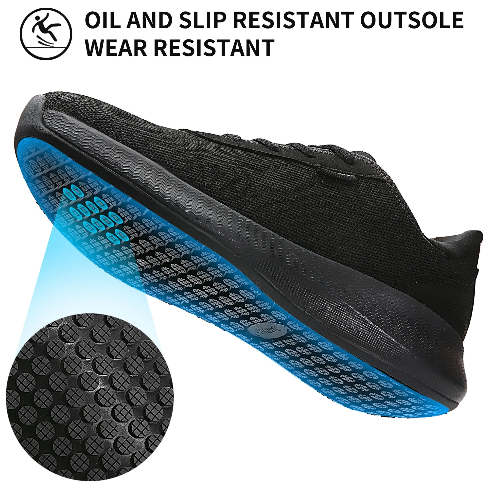ARISIC|  Arisic SR Mesh Food Service Shoe