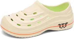 Armadillo Clogs Nurse Shoes for Women Men Comfortable Non Slip Work Shoes, Oil Resistant Chef Shoe Wide Waterproof Nursing Shoe, Ideal for Healthcare Kitchen Food Service Garden Unisex