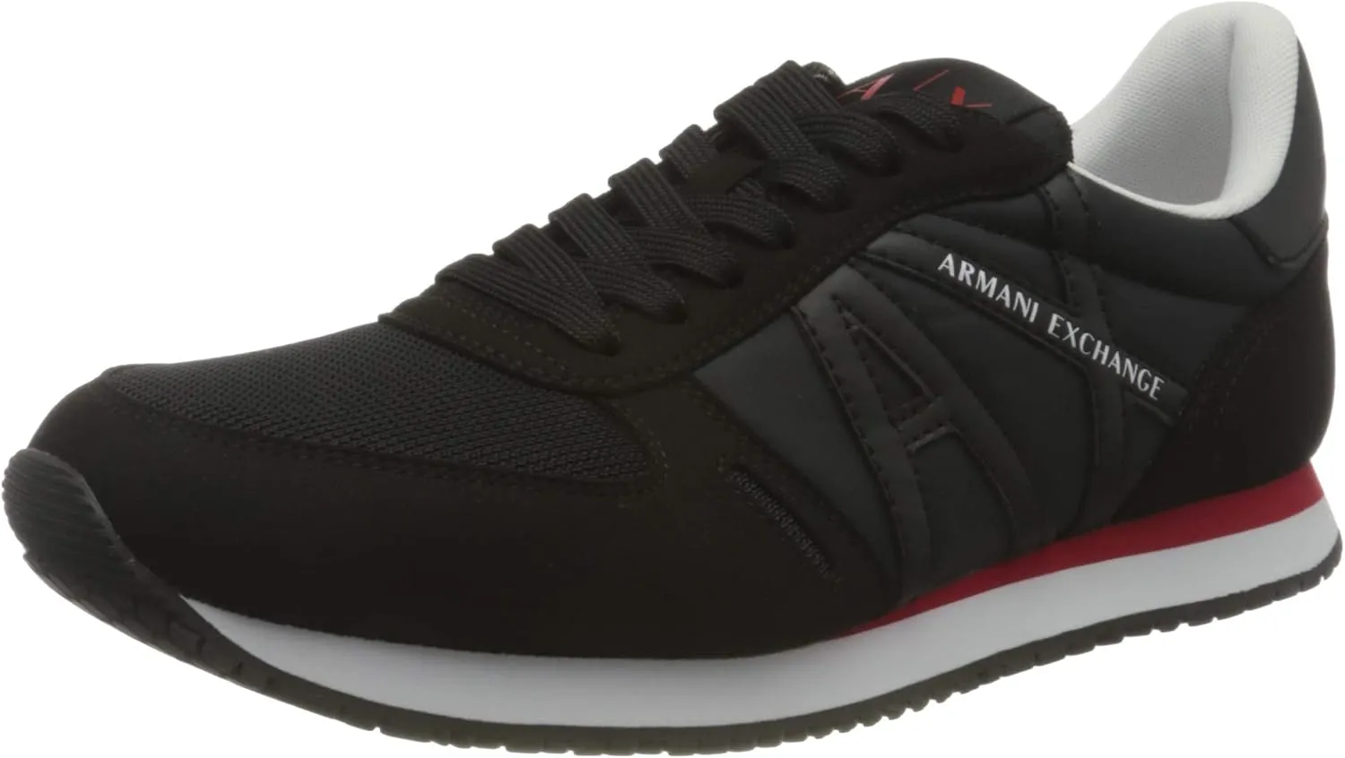 Armani Exchange Men's Micro Suede Multicolor Sneakers