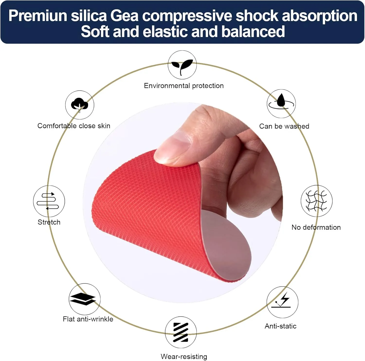 Ashoesert's Shoe Sole Protector for Heels,Shoe Grips on Bottom of Shoes, Anti Slip Shoe Grips,Non Slip Shoe Pads,Non Slip Pads for Shoes, Shoe Gummies for Heels