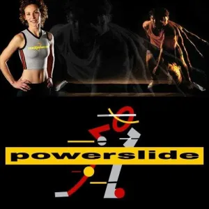 Athletic Innovation, Inc. 10ft Powerslide Slide Board Lateral Exercise Trainer (X-Large Booties)