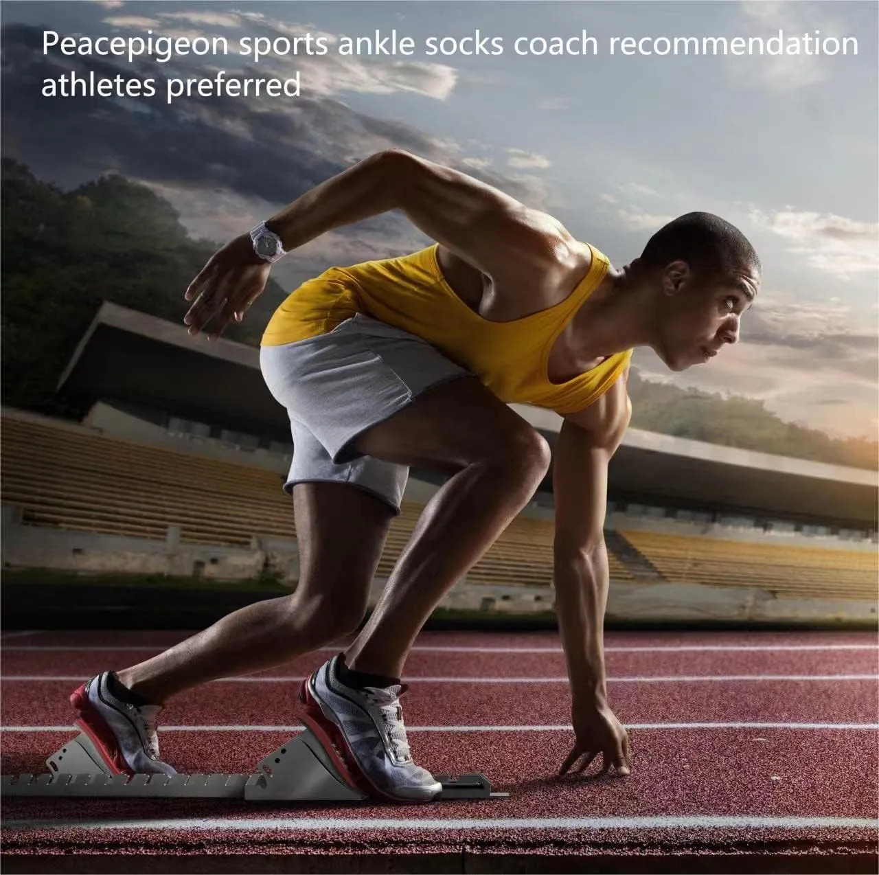 Athletic Running Ankle Socks for Men and Women - Anti Blister Low Cut Socks - 4 Pairs & 6 Pairs