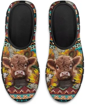 Aztec Walking Shoes for Women Casual Slip On Non Skid Flat Sneakers Fashion Breathable Tennis Work Footwear