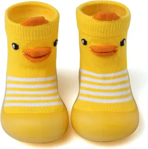 Baby Sock Shoes Toddler Cartoon Soft Rubber Sole Non Slip Indoor Floor Slipper for Infant Boys Girls
