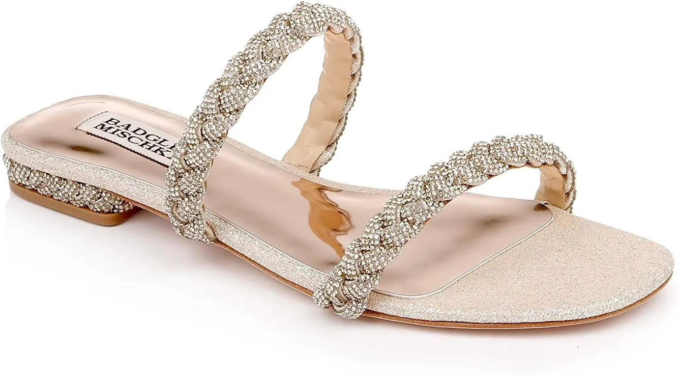 Badgley Mischka Women's Femme Flat Sandal