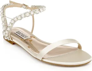 Badgley Mischka Women's Klare Flat Sandal