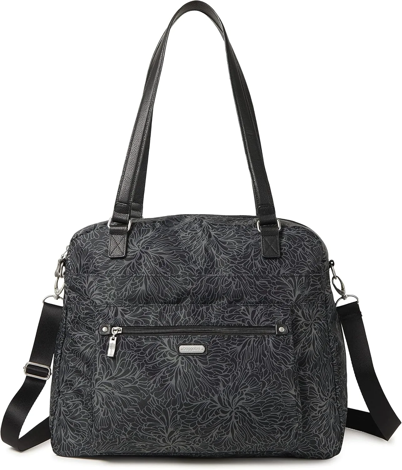 Baggallini Overnight Expandable Laptop Tote - Lightweight Travel Bag for Women