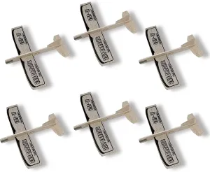 Balsa Wood Airplane Kits | Plane Toys Set - 6 Small Balsa Glider | Set of 6 BalsaWood Airplane Gliders | Model Toy Plane Kit | Balsa Wood Airplanes Perfect for Party Favors, Parties, and BBQ's