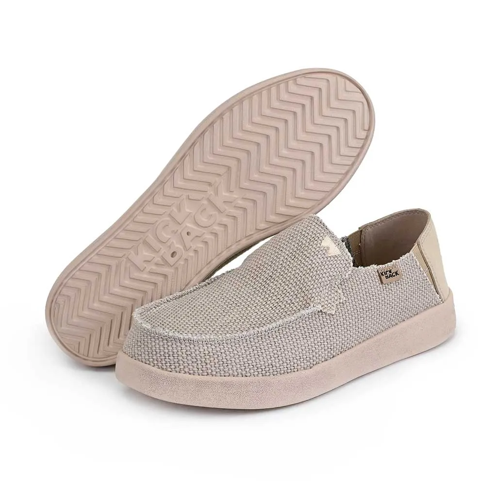Barbeach Woven Canvas Off White