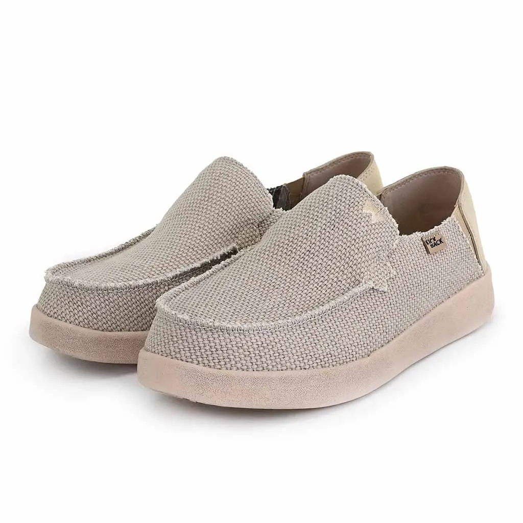 Barbeach Woven Canvas Off White