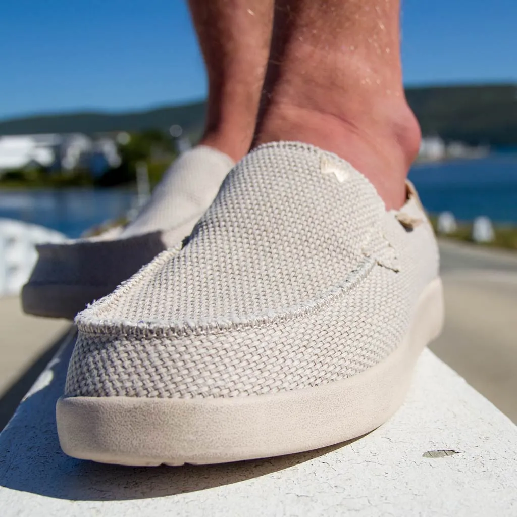 Barbeach Woven Canvas Off White