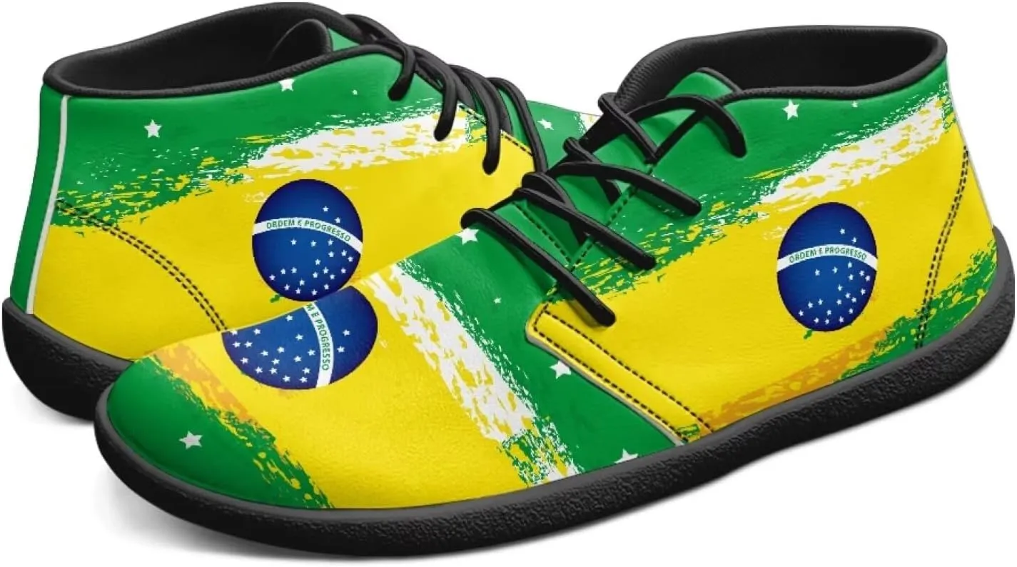 Barefoot Shoes for Men Wide Toe Box Boots for Walking Anti Slip Zero Drop Sole Running Sneakers