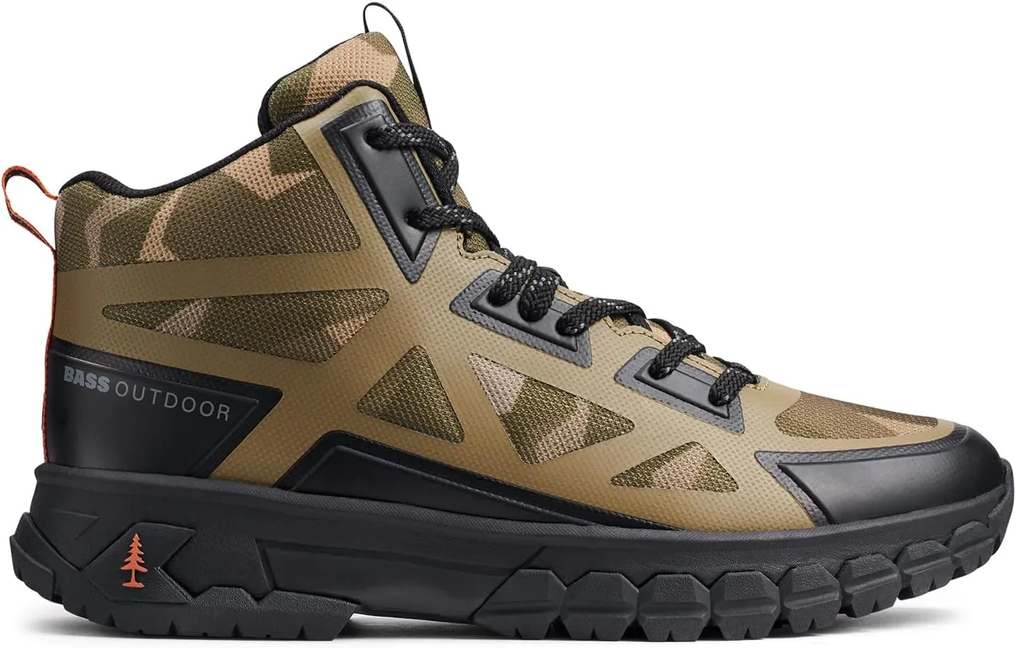 BASS OUTDOOR Men's Peak Seamless Ankle Hiking Boot