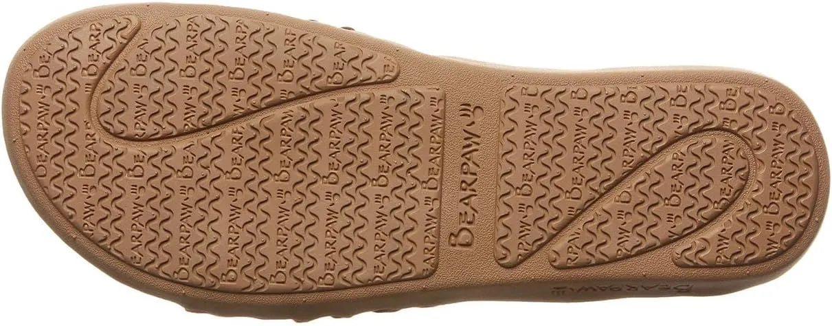 BEARPAW Women's Cedar Multiple Colors | Women's Slide Sandal | Women's Shoe | Comfortable & Lightweight