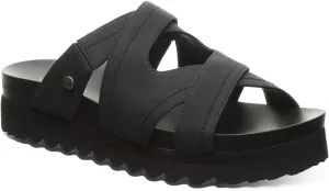 BEARPAW Women's Crux Black Sandal Size 10