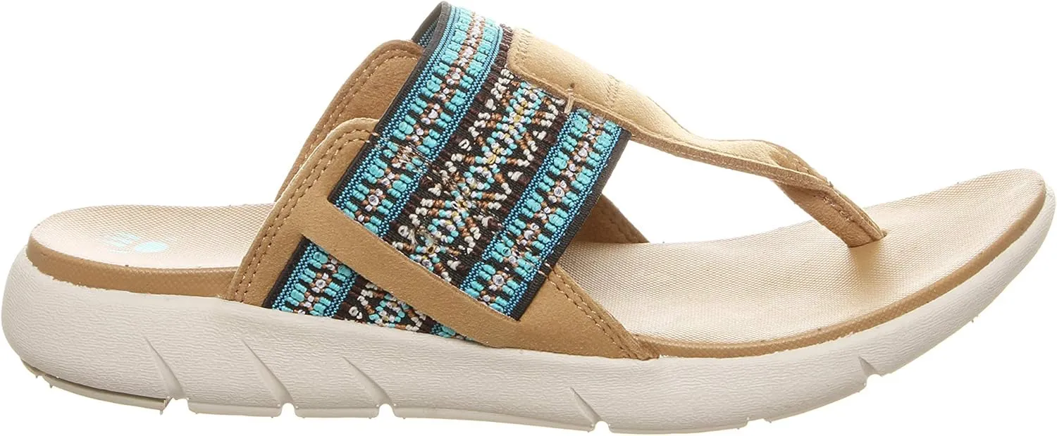 BEARPAW Women's Dakota Multiple Colors | Women's Flip Flop Sandal | Women's Shoe | Comfortable & Lightweight