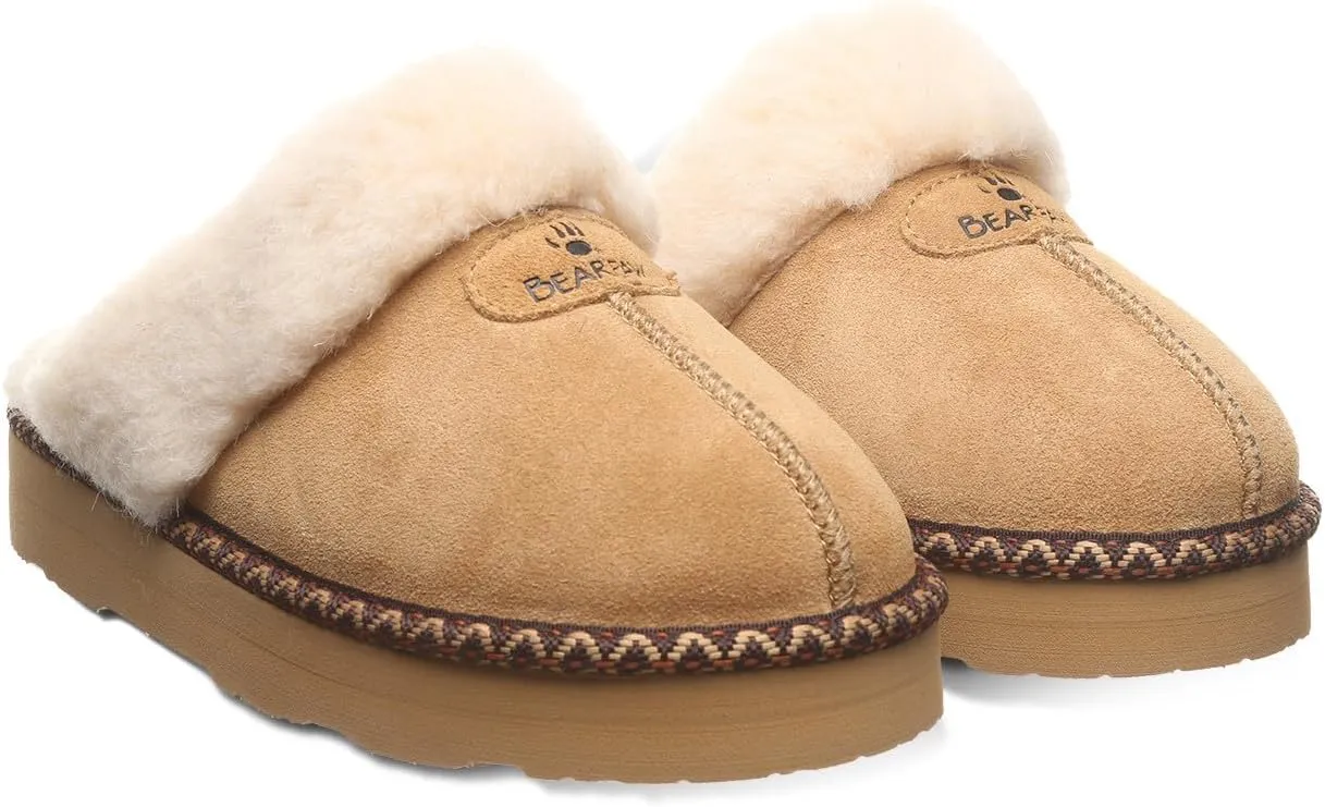 BEARPAW Women's Loki Platform Lo Deco Slipper | Comfortable & Lightweight
