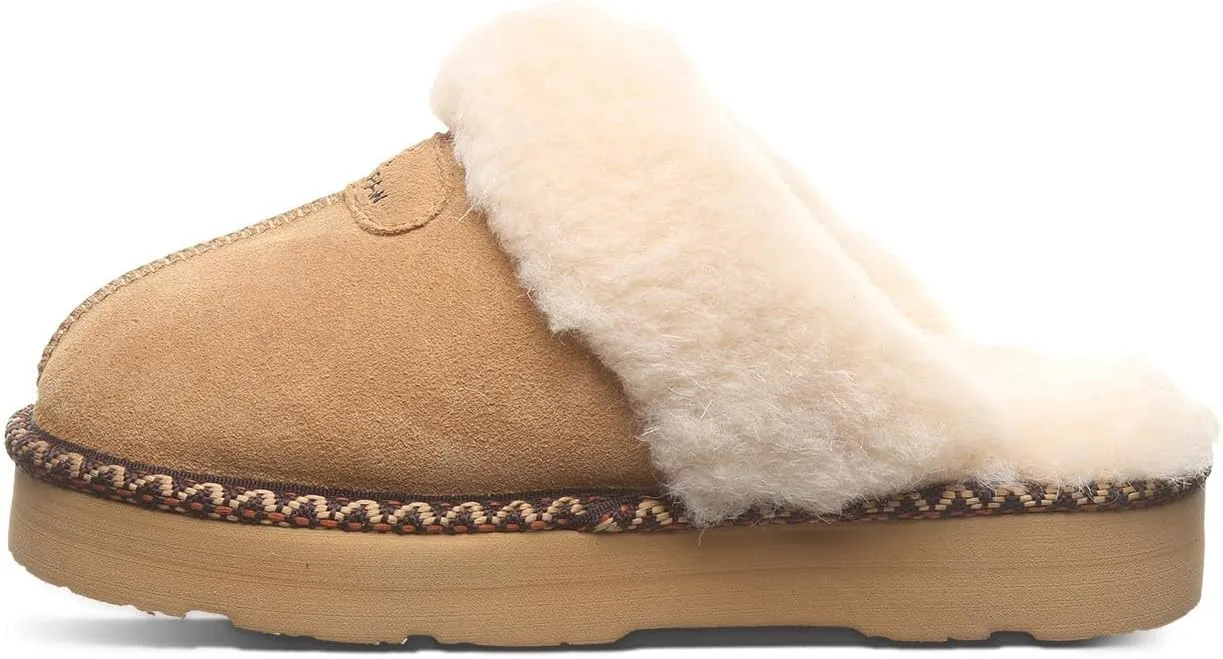 BEARPAW Women's Loki Platform Lo Deco Slipper | Comfortable & Lightweight