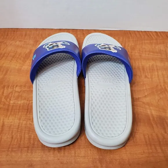 BENASSI JDI PRINT SLIDE 'HIKER CARTOON LIGHT BONE