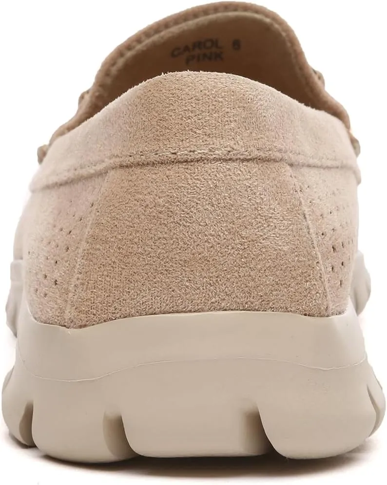 Bernal Loafers for Women Casual Moccasins Women's Comfortable & Lightweight Breathable Slip on Flat Shoes