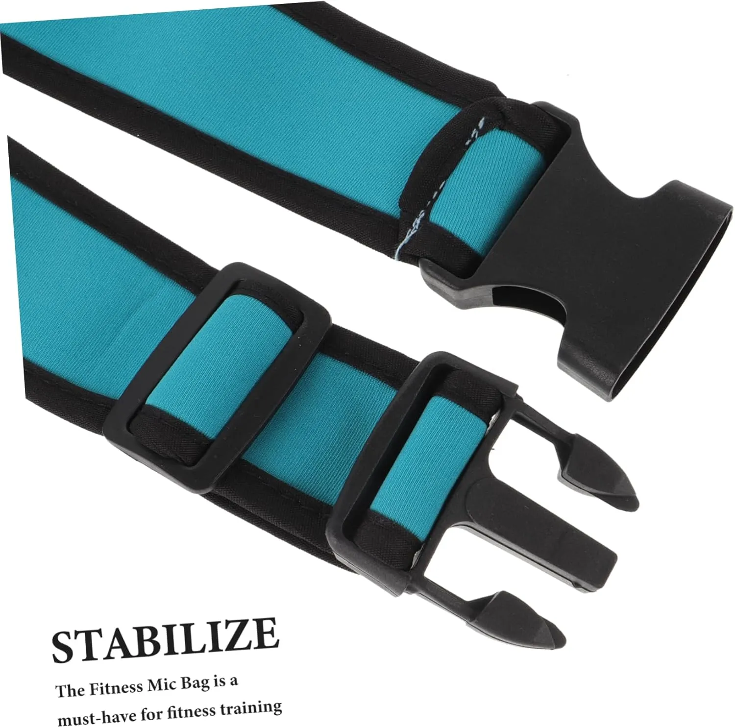 BESPORTBLE 1set Adjustable Mic Belt Bags for Fitness Trainers Comfortable Microphone Carrier Pouch Stabilizes Mic for Voice During Classes for Group Workouts 2pcs