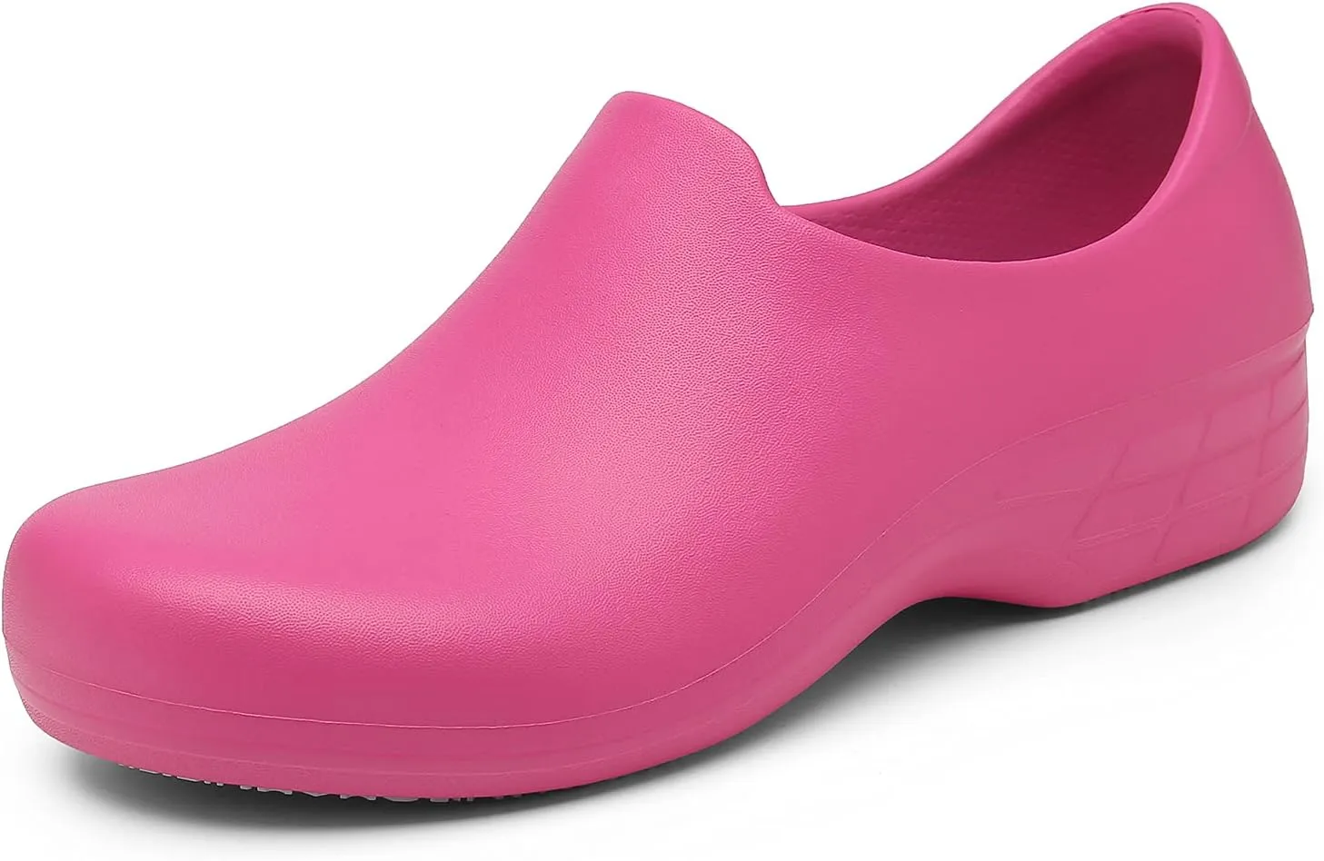 Black Garden Shoes for Women - Professional Oil Water Resistant Nursing Chef Shoes，Non-Slip Safety Working Shoes for Kitchen Garden Hospital