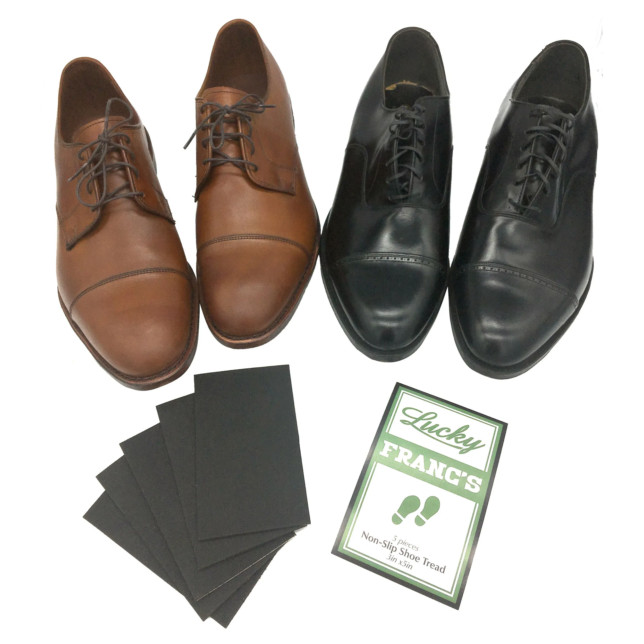 Black Non-Slip Non-Skid Shoe Treads. NEW & IMPROVED