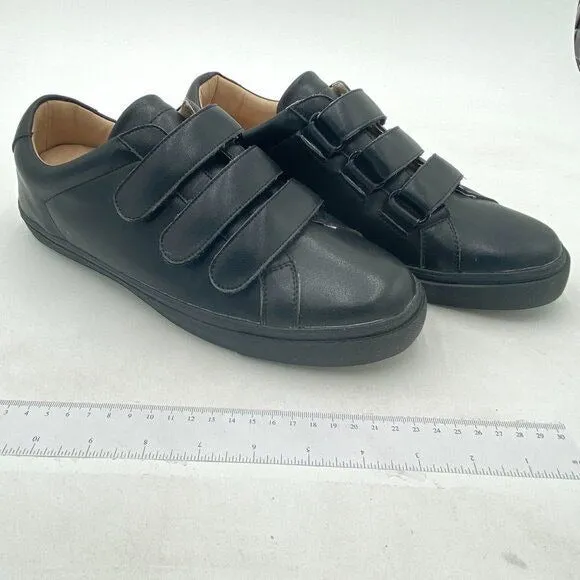 Black Slip On Running Shoes Walking Lightweight Workout Shoes Fashion Sneakers