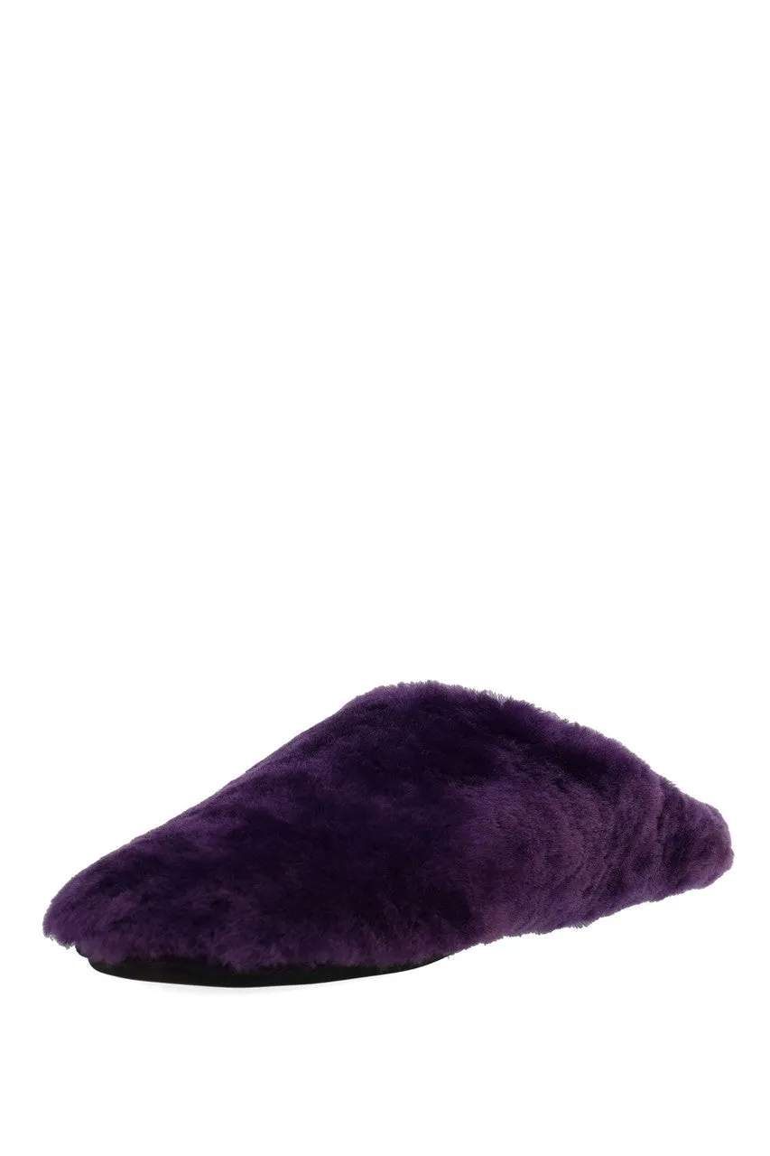 Bliss Genuine Shearling Slide