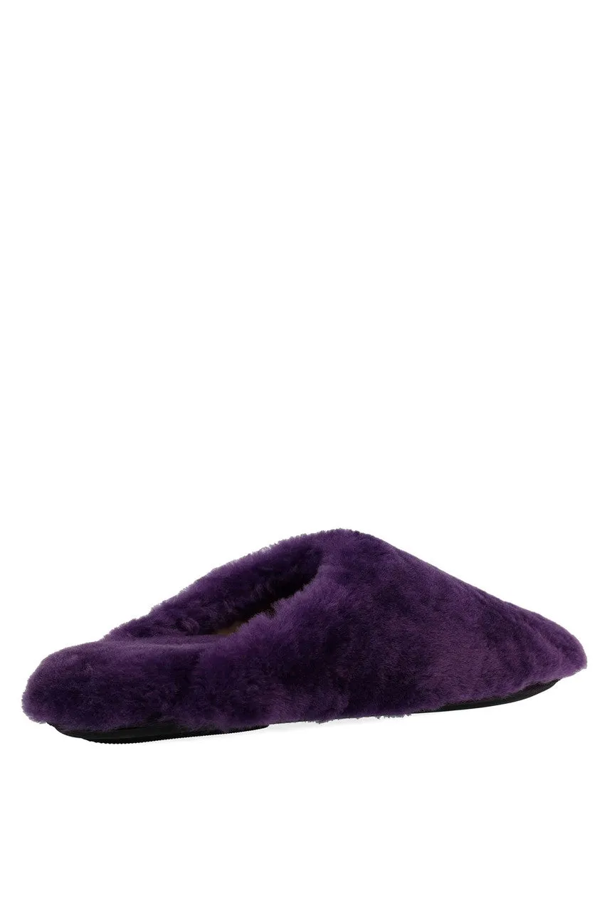 Bliss Genuine Shearling Slide