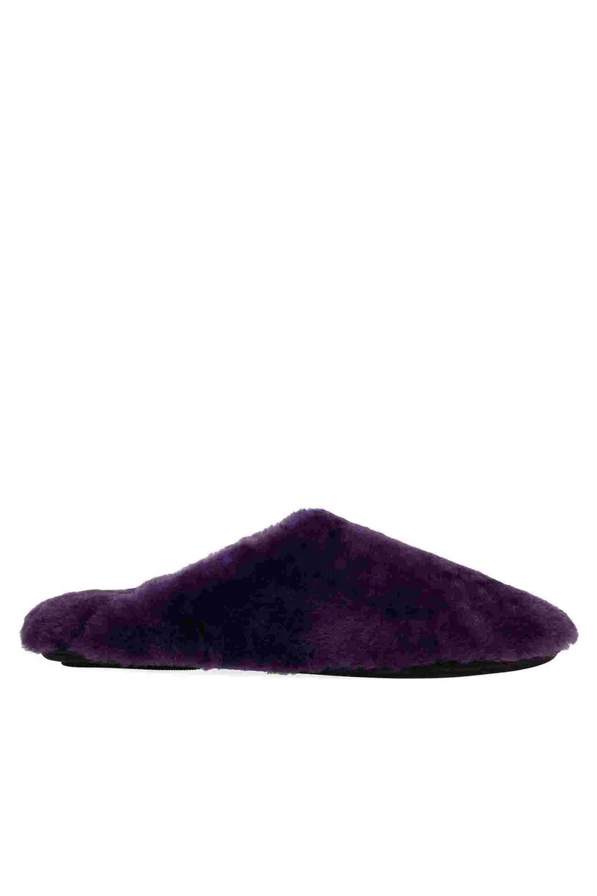 Bliss Genuine Shearling Slide